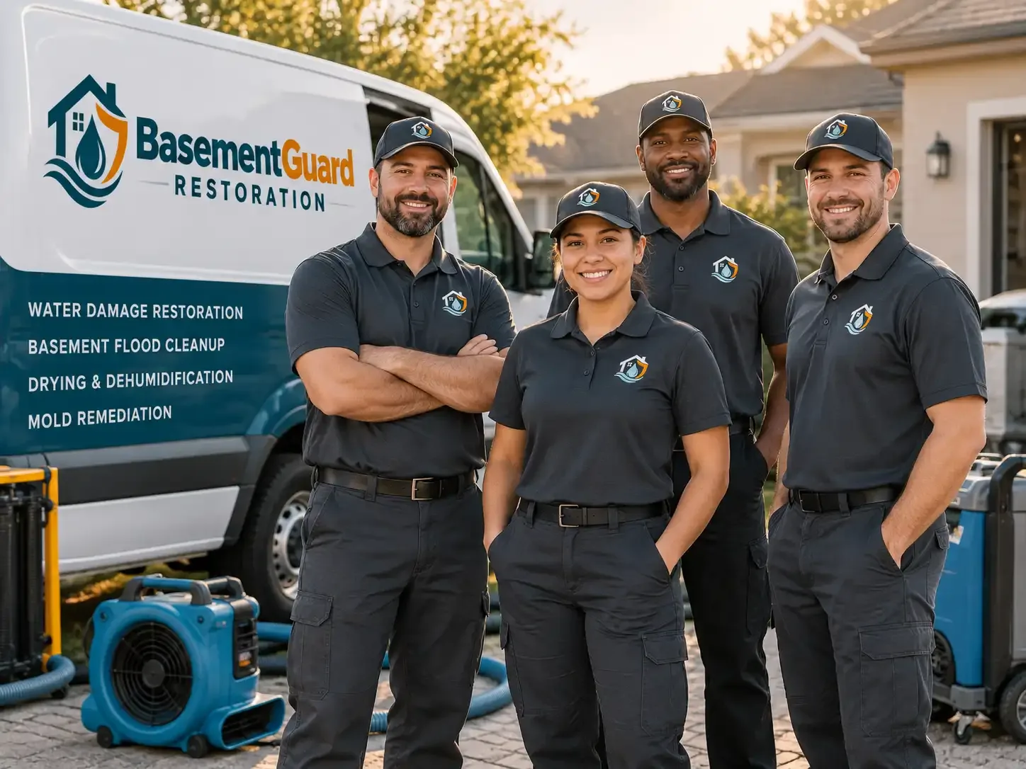 Basement Water Damage Restoration company in Cade, LA